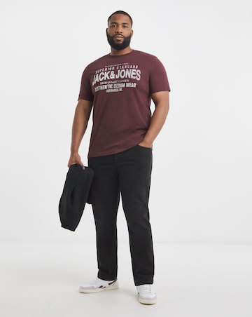 Jack & Jones Simon Logo T-Shirt 7 Pack - Multi