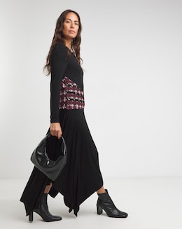 Joe Browns Check It Out Jersey Midi Dress