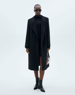 Mango Eye Oversized Coat