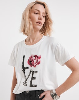 Religion Embellished  Graphic Spirit Tee