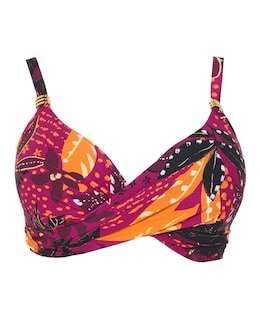 MAGISCULPT Twist Front Underwired Bikini Top