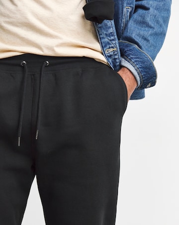 Black Tapered Joggers