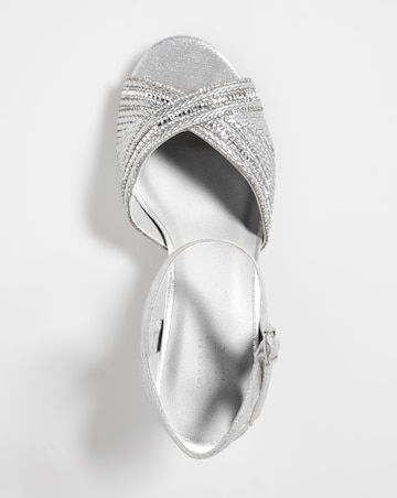 Joanna Hope Peep Toe Occasion Sandal - Wide Fit (E)