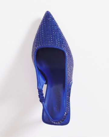 Lille Embellished Heeled Shoes Ex Wide Fit