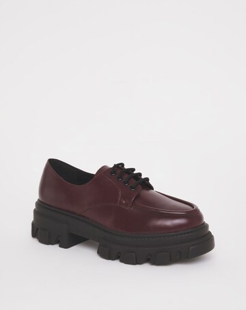 Rovigo Lace Up Shoes Lug Sole Wide Fit