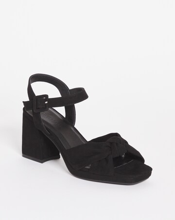 Missy Knotted Heeled Sandal EEE Fit