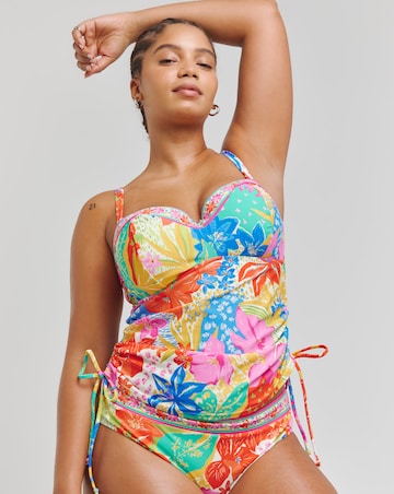 Figleaves Frida Underwired Bandeau Tankini Top
