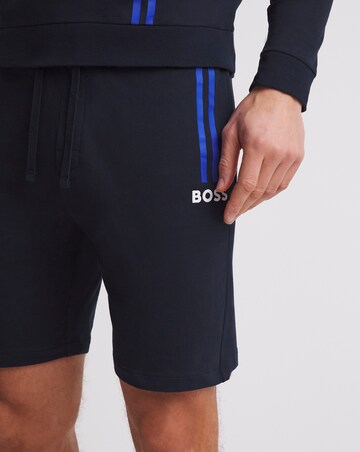 BOSS Navy Authentic Lounge Sweat Shorts