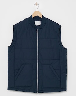 Navy Smart Padded Gilet