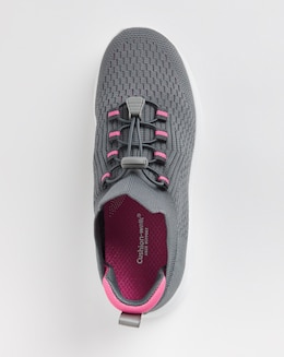 Cushion Walk Arch Support Toggle Trainers EEE Fit
