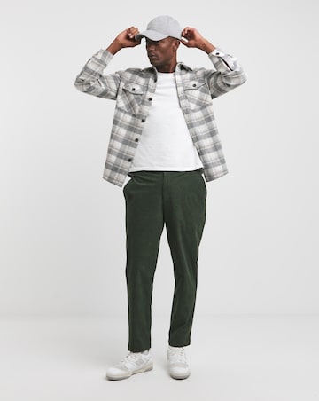 Double Pocket Check Overshirt