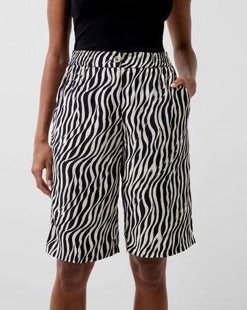 French Connection Zebra Print Shorts