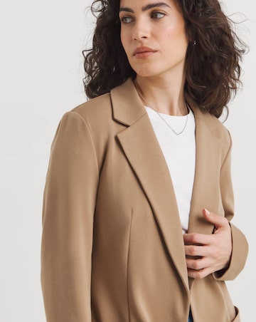 Unlined Throw On Blazer