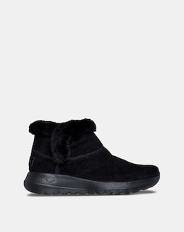 Skechers Black On The Go Joy Boots -Wide Fit (E)