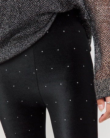 Glitter Velour Leggings