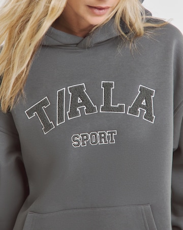 Tala Oversized Hoodie with Borg logo