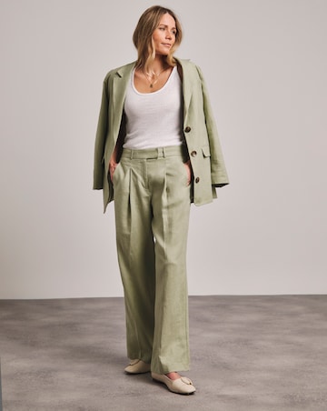 Anthology Premium Linen Wide Leg Trousers