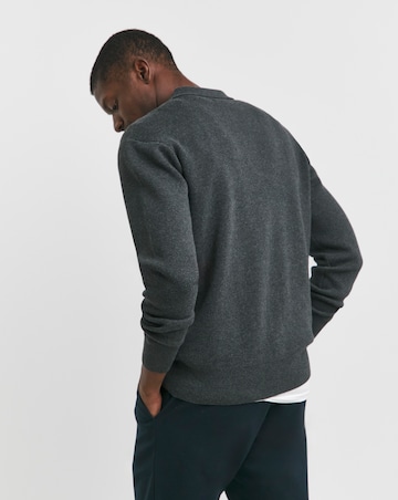 Charcoal Cotton Knitted Shirt