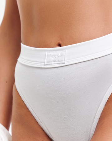 Sloggi 2Pack Double Comfort Cotton Tai Knickers White