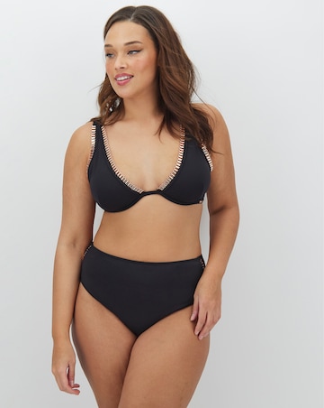 Figleaves Curve Maui Underwired Plunge Bikini Top