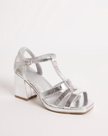 Joanna Hope T Bar Platform Sandal E Fit