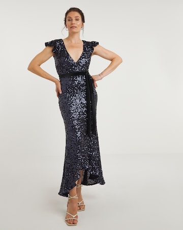 Joanna Hope Sequin Maxi Dress