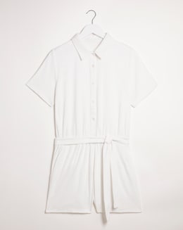 Cotton Towelling Playsuit