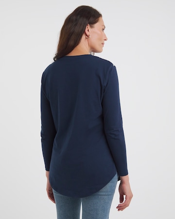 Foil Star Longline Top
