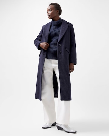 French Connection Arlana Pin Stripe Coat