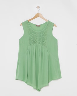 Joe Browns Curious Crochet Crinkle Tunic