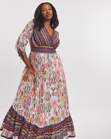 Joe Browns Joy Of Summer Lurex Cotton Maxi Dress