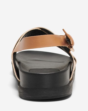 Only Minnie Sling Back Sandals with Adjustable Buckle Standard Fit