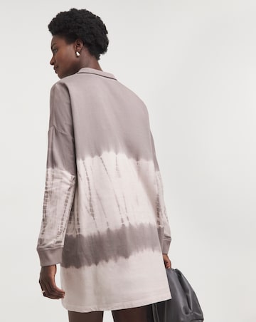 Religion Tie Dye Zip Jersey Dress