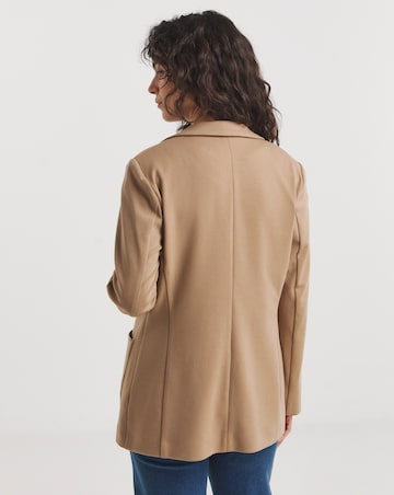 Unlined Throw On Blazer