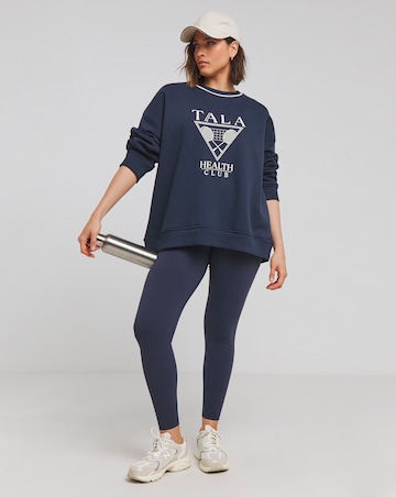 TALA Health Club Loose Hem Sweatshirt
