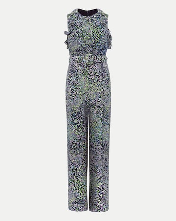 Phase Eight Maggie Ruffle Printed Jumpsuit