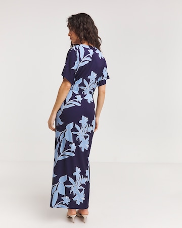 Joanna Hope Twist Front Jersey Dress