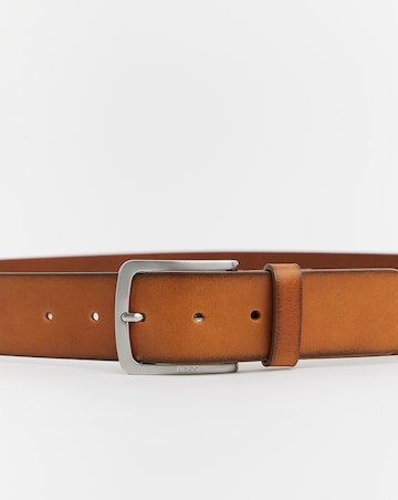 BOSS Medium Brown Leather Belt