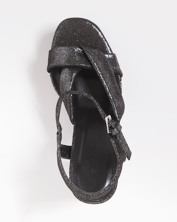 Anzio Colour Block Platform Sandals Wide Fit