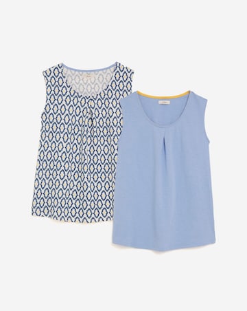 Julipa Pure Cotton 2 Pack Vest
