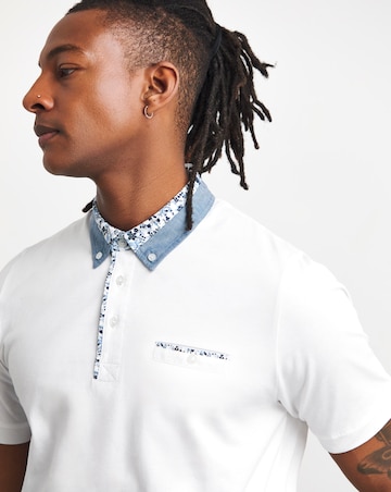 Joe Browns Printed Collar Polo Long Length