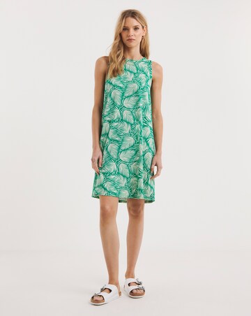 Great Value Soft Touch Sleeveless Swing Dress