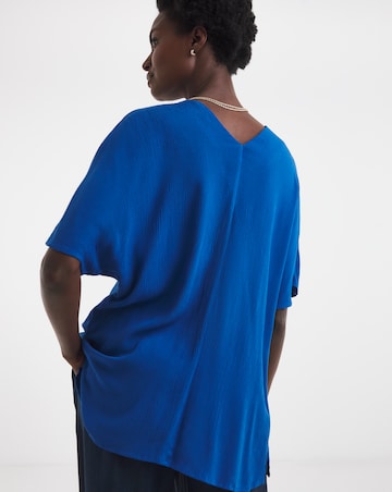 Crinkle Tunic Top