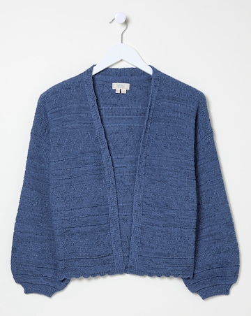 FatFace Anna Ikat Tape Cardigan