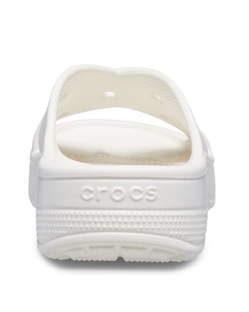 Crocs Chalk Classic Cross Over Slider Sandals