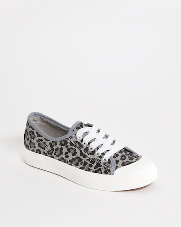 Canvas Lace Shoe - Extra Wide Fit (EEE)