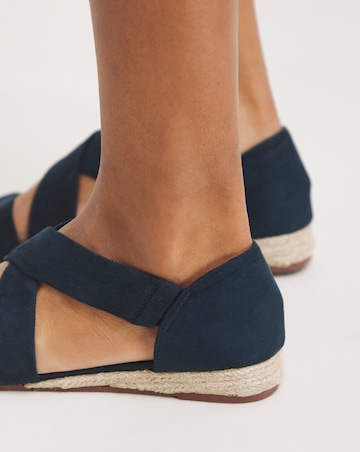 Sonya Soft Strap Espadrille Sandals Ultra Wide EEEEE Fit