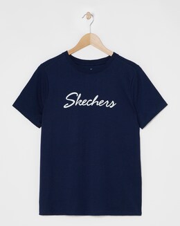 Skechers Metallic Logo Tee