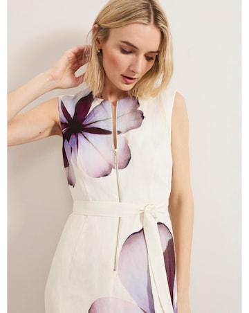 Phase Eight Placement Linen Dress