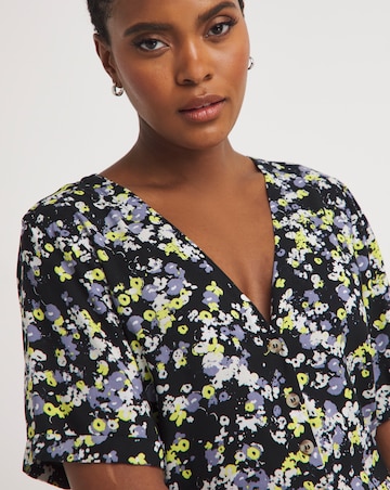 Button Through Dress